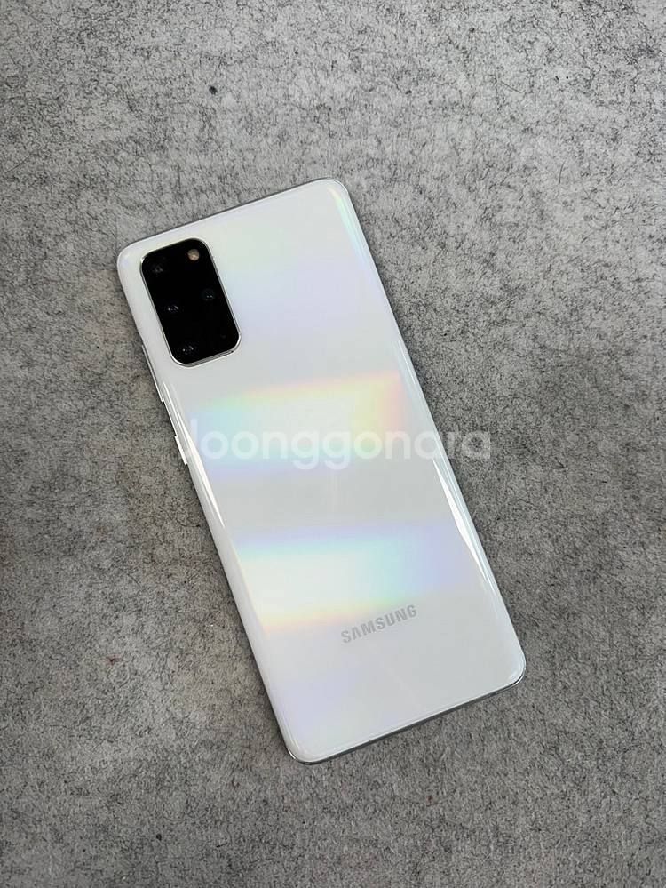 갤럭시S20플러스 화이트 256G 정상작동 가성비꿀폰 검수완료 서브폰 추천 11만원 판매해요--0